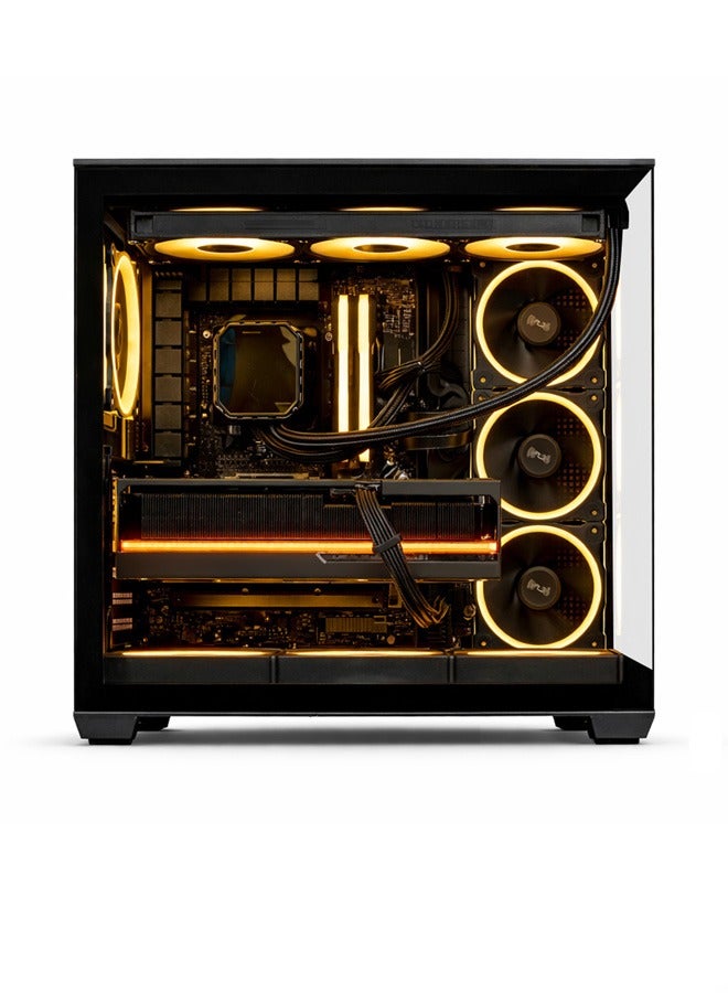 Game Sekret Valor Gaming PC - AMD Ryzen 7-9800X3D | GPU Opt: AMD RX 9070 XT 16GB / RTX 5070Ti 16GB / 5070 12GB | 32GB (2x16GB) RAM-1TB NVMe SSD | 360mm Liquid Cooler w/LCD-X870 MB-1000W Gold PSU | WiFi-BT-Windows 11 Pro | Game Sekret Desktop Computer | 1 Year Warranty black - Image 2